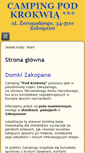 Mobile Screenshot of podkrokwia.pl